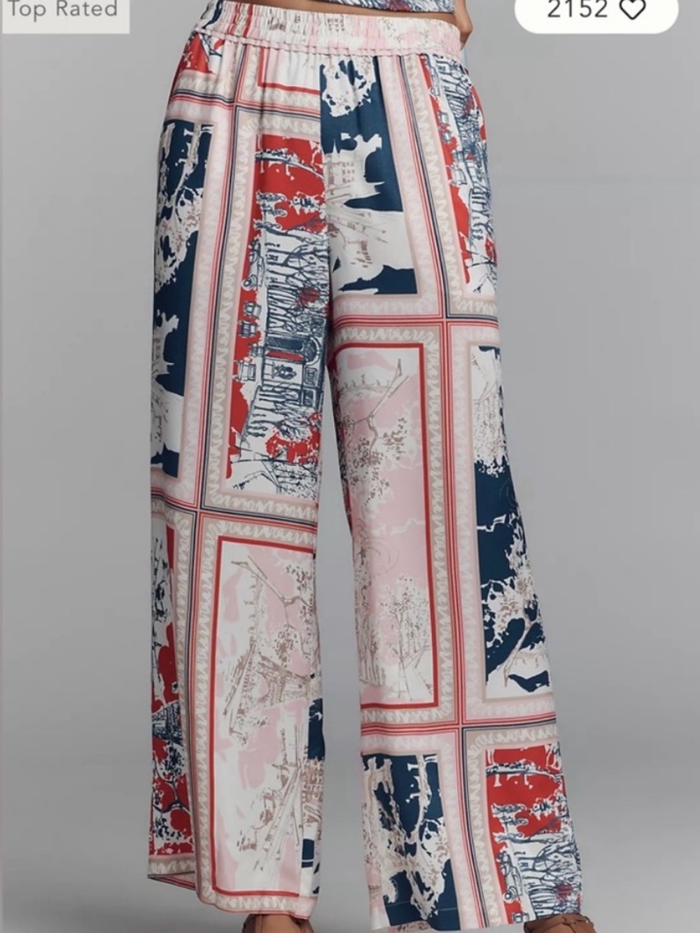 Maeve Brooklin Wide Leg Track Pants